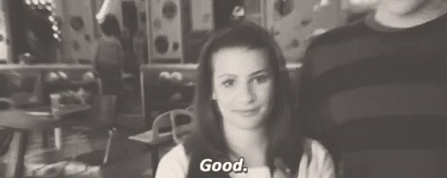 Glee Rachel Berry GIF - Glee Rachel Berry Good GIFs