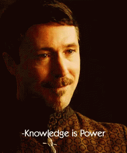 Knowledge Is Power - Game Of Thrones GIF - Power Knowledge Is Power Game Of Thrones GIFs