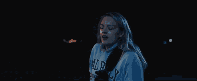 Panting Elisabeth Moss GIF