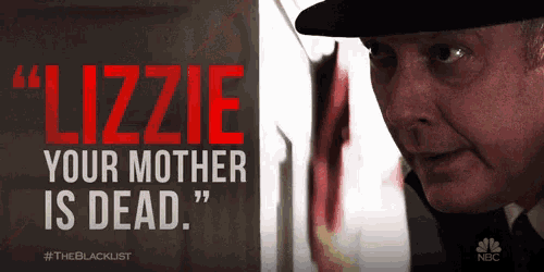 a poster for the blacklist shows a man in a hat