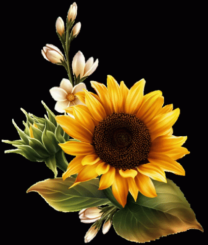 Sunflower Yellow Flower GIF - Sunflower Flower Yellow Flower GIFs