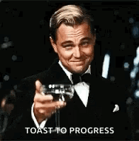 Leonardo Dicaprio Toast GIF - Leonardo Dicaprio Toast Cheers GIFs