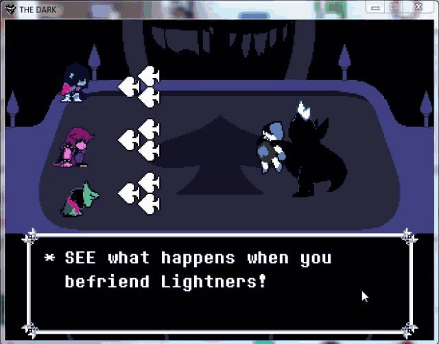 Deltarune To My People GIF - Deltarune To My People Attack GIFs