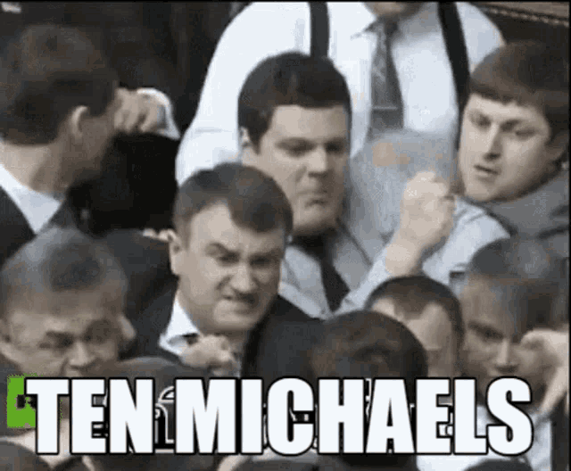 Ten Michaels Michaels GIF - Ten Michaels Michaels Funny GIFs