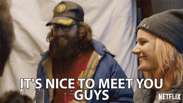 Its Nice To Meet You Guys Greeting GIF - Its Nice To Meet You Guys Nice To Meet You Greeting GIFs