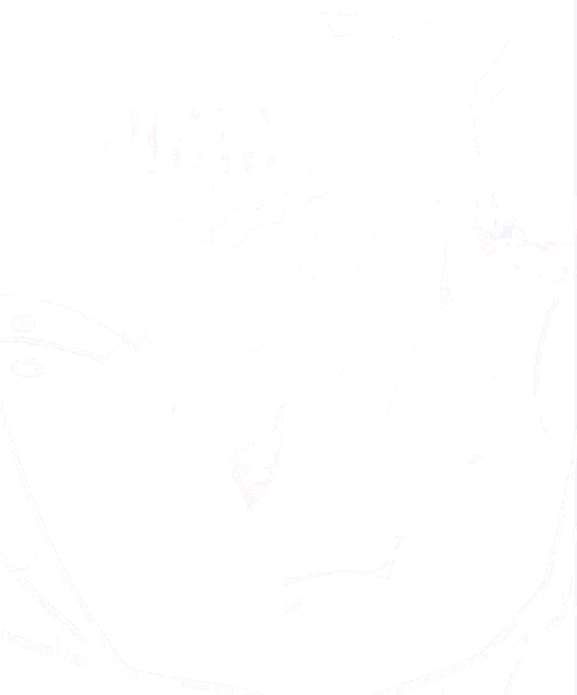 a drawing of a girl with the name kaia on the bottom right