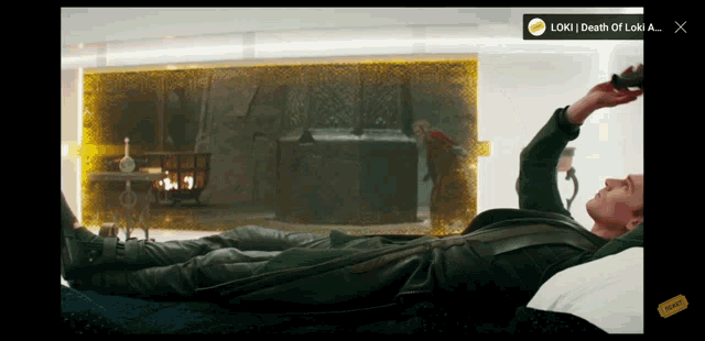 a screen shot of a movie called loki death of loki a..