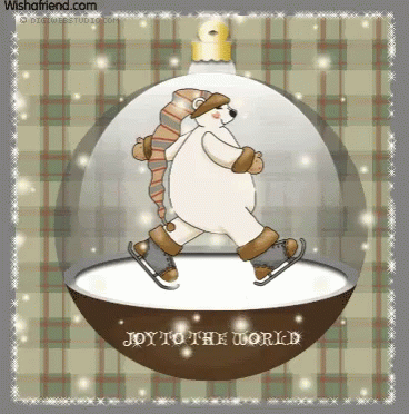 Joy To The World Snow Globe GIF - Joy To The World Snow Globe GIFs