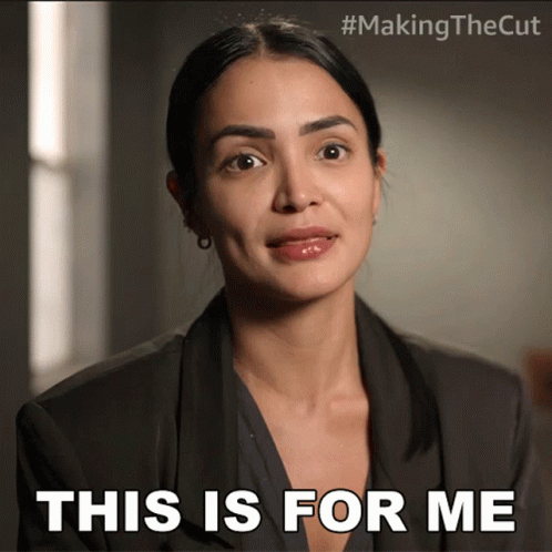 This Is For Me Andrea Salazar GIF - This Is For Me Andrea Salazar Making The Cut GIFs