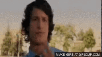 a gif of a man 's face is being made at gifsoup.com