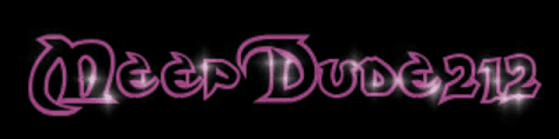a neon sign that reads deep dude 212