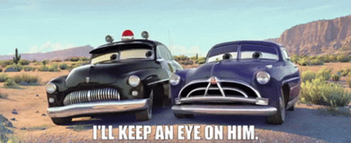 Cars Doc Hudson GIF - Cars Doc Hudson Ill Keep An Eye On Him GIFs