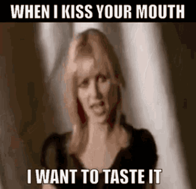 Mouth Merril Bainbridge GIF - Mouth Merril Bainbridge When I Kiss GIFs