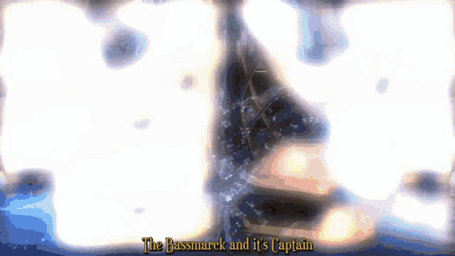 the bassmarc and its captain is written on the bottom of the picture