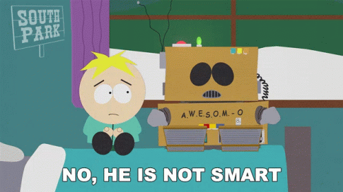 No He Is Not Smart Butters Stotch GIF - No He Is Not Smart Butters Stotch Eric Cartman GIFs