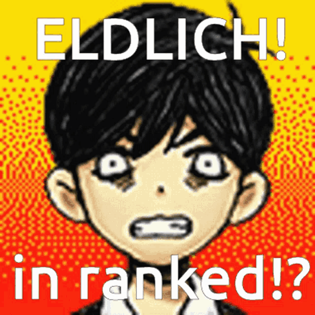 a pixel art drawing of a boy with the words eldlich in ranked below him