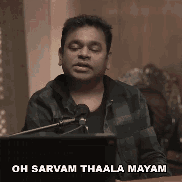 Oh Sarvam Thaala Mayam Ar Rahman GIF - Oh Sarvam Thaala Mayam Ar Rahman Sarvam Thaala Mayam GIFs