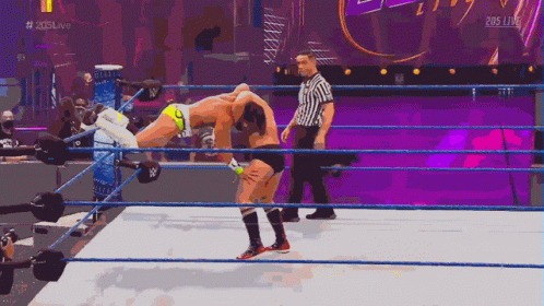 Danny Burch Rope Hung Ddt GIF - Danny Burch Rope Hung Ddt Finisher GIFs
