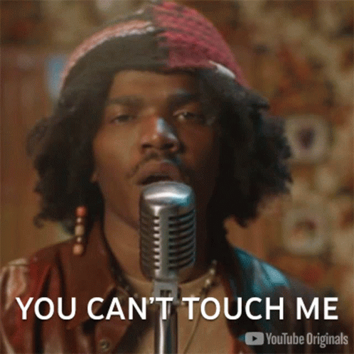 You Cant Touch Me Smino GIF - You Cant Touch Me Smino Bear Witness Take Action GIFs