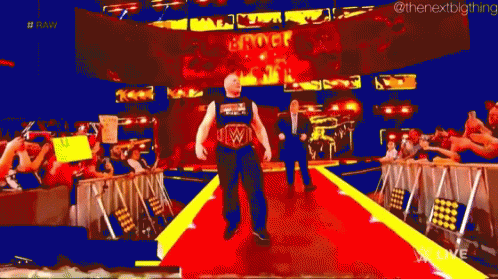 Brock Lesnar Universal Champion GIF - Brock Lesnar Universal Champion Paul Heyman GIFs