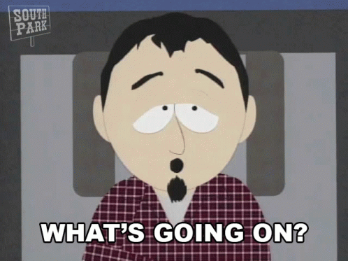 Whats Going On South Park GIF - Whats Going On South Park Lost GIFs