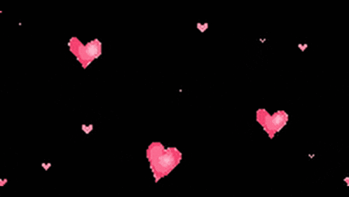 a message from piitch today at 7:00 pm surrounded by pink hearts