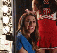 Glee Santana GIF - Glee Santana Makeup GIFs
