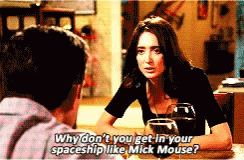 New Girl Mickey Mouse GIF - New Girl Mickey Mouse GIFs