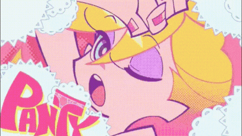 a cartoon drawing of a girl with the word panty in the corner