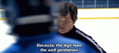 Miracle Herb Brooks GIF - Miracle Herb Brooks The Legs Feed The Wolf GIFs