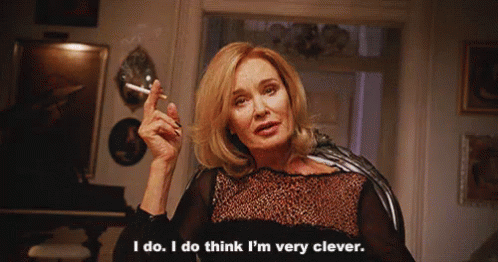 Cocky GIF - American Horror Story Jessica Lange Cocky GIFs