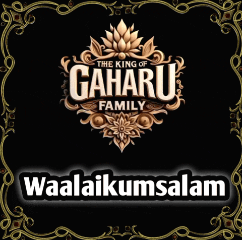 a poster for the king of gaharu family with a lightning strike in the background
