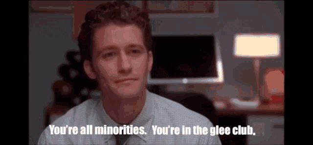 Glee Minorities GIF - Glee Minorities Will GIFs