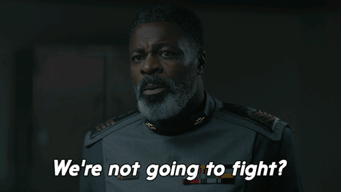 We'Re Not Going To Fight Captain Jacob Keyes GIF - We'Re Not Going To Fight Captain Jacob Keyes Halo GIFs