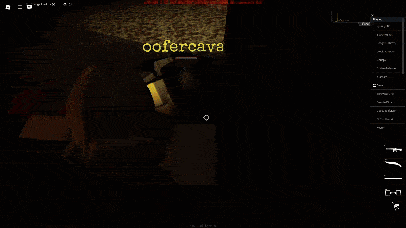 a screenshot of a video game shows a man talking to another man while a brick wall is in the background