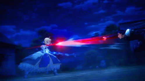 Fate Stay Night Unlimited Blade Works GIF - Fate Stay Night Unlimited Blade Works Saber GIFs