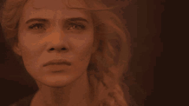 Looking At Something Ciri GIF - Looking At Something Ciri The Witcher GIFs