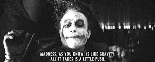Joker Madness GIF - Joker Madness As You Know GIFs