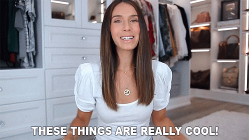 These Things Are Really Cool Shea Whitney GIF - These Things Are Really Cool Shea Whitney Fashion GIFs