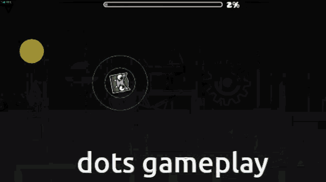 a screenshot of a game that says dots gameplay on the bottom
