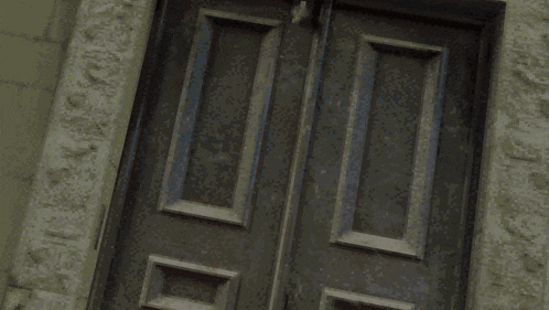a close up of a door with the number 00 on the top