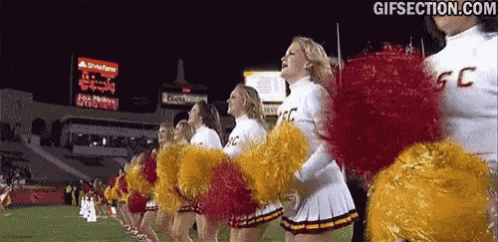 Usc Cheer GIF - Usc Cheerleaders Usc Trojans GIFs