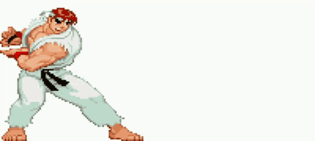 a pixel art of a man with the words whaledouken written below him