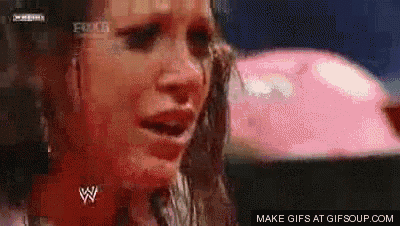 a gif of a woman crying with the words make gifs at gifsoup.com in the corner