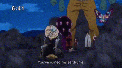 Ban Ouch GIF - Ban Ouch Seven Deadly Sins GIFs