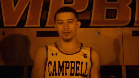 Jordan Whitfield Go Camels GIF - Jordan Whitfield Go Camels Campbell University GIFs