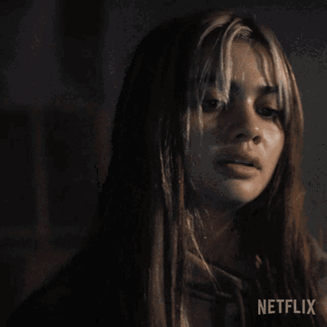 a woman is asking the question who are you on netflix