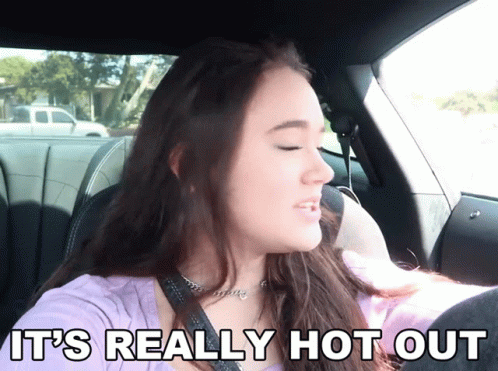 Its Really Hot Out Fiona Frills GIF - Its Really Hot Out Fiona Frills Frilliance GIFs