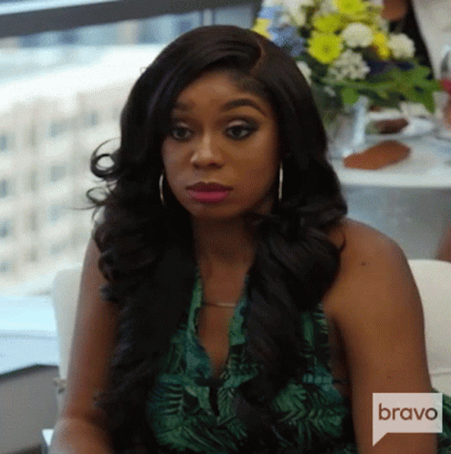 Yikes Wendy Osefo GIF - Yikes Wendy Osefo Real Housewives Of Potomac GIFs