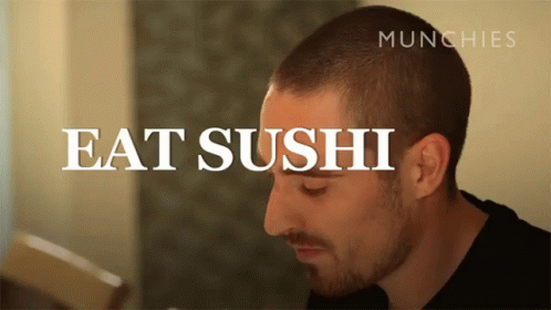 Eat Sushi Consume GIF - Eat Sushi Consume Chopstick GIFs